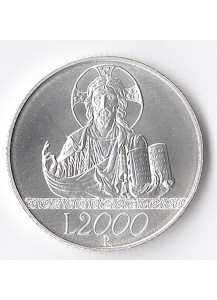 1998 - Lire 2000 argento Italia Verso il 2000 soggetto La Fede